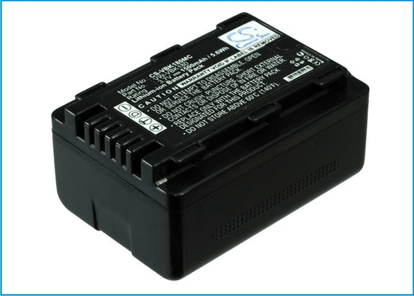 Battery for Panasonic HDC-TM90 HDC-SD90 HC-V10 SDR-H85 SDR-H85S HDC-SD40GK HDC-TM41H SDR-H85A SDR-T71 HC-V11M HDC-SD40 HDC-TM40PC SDR-T70P HC-V10M HDC-HS80PC VW-VBK180 VW-VBK180E-K VW-VBK180-K
