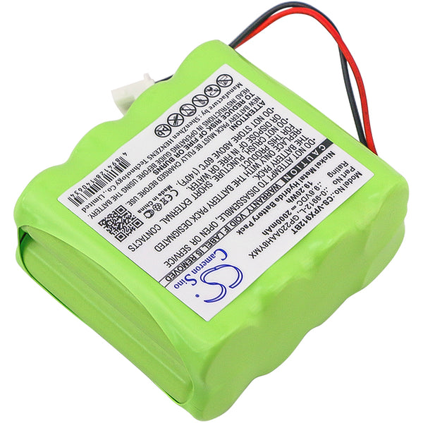 Battery for Visonic 0-100459 0-100498 0-100535 0-100605 0-5466-8 PowerMax 0-9912-L Control Pane PowerMax+ alarm control panels 0-9912-L GP130AAM8YMX GP180AAM8YMX GP220AAH8YMX