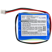 Ejjinenbby Battery for Visonic Powermax Plus Powermax+ PowerMax+ Alarm Control Panel GP65AAM6YMX GP220AAH6YMX GP211ATH6XML GP130AAM8YMX 103-303687 0-9913-W 0-9912-M GP130AAM6YMX