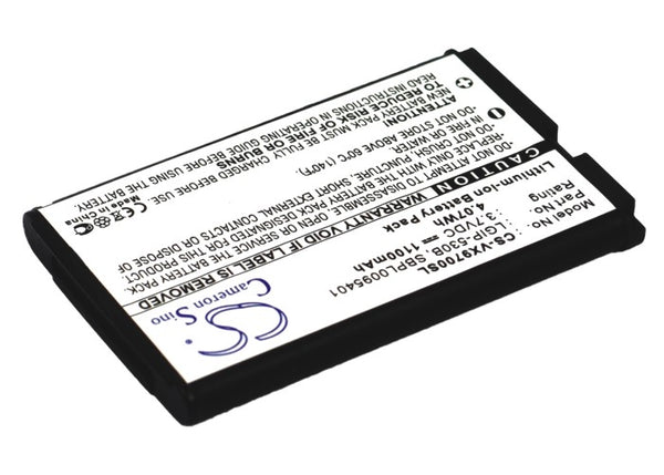 Battery for LG Versa VX9600 VX9600 VX9700 VX9700 DARE LGIP-530B LGIP-930B SBPL0095401 SBPL0095601