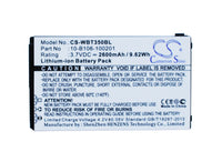 Battery for Widefly BT350 BT-350 DT350 DT-350 10-B106-100201