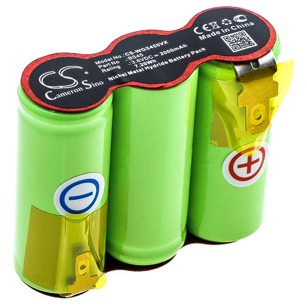 Battery for Wolf Garten Grass Shears Accu 45 Serie B-D Rasenschere 70845 055 BF13806 801527 BS45