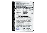 Battery for Cingular 8100 8120 8125 8150 WIZA16