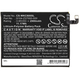 Battery for Wiko C800AE View 2 View 2 Pro W-C800 W-C860 356580H S104-Z37000-000 TLE1707 TLP17G26