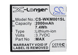 Battery for Wiko Rainbow 4G WAX L5503AE WAX