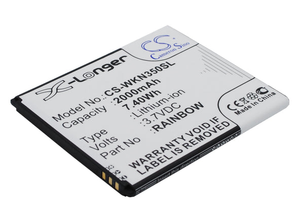 Battery for Wiko Bloom M172 N350 Rainbow Rainbow Neongelb Rainbow