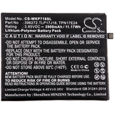 Battery for Wiko Upulse Upulse Lite View Prime 396272 TLP17J18 TPN17E24