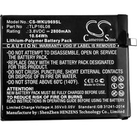 Battery for Wiko 9692 U Feel Prime TLP16L08