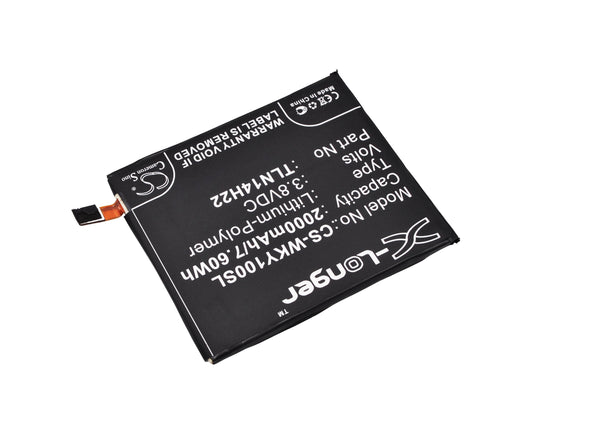 Battery for Wiko Highway Pure Highway Signs Highway Signs 3G TLE14E20 TLN14H22