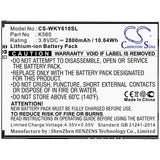 Battery for Wiko W-K560 Y61 K560
