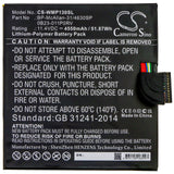 Battery for Wacom MobileStudio Pro 12 MobileStudio Pro 13 0B23-011P0RV BP-McAllan-31/4630SP