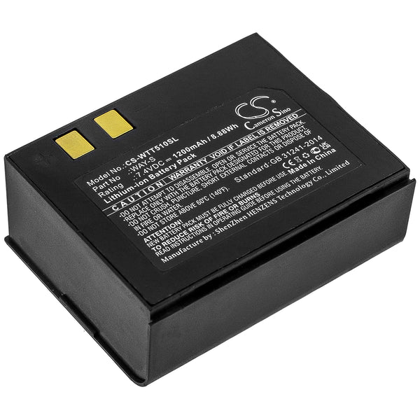Battery for Way Systems MTT 1510 Printer WAY-S WAY-S