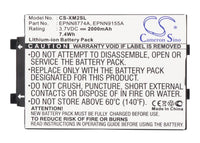 Battery for Altec Lansing XM2go XM3020 990227 9S0227 EPNN8774A EPNN9155A TXMBT01