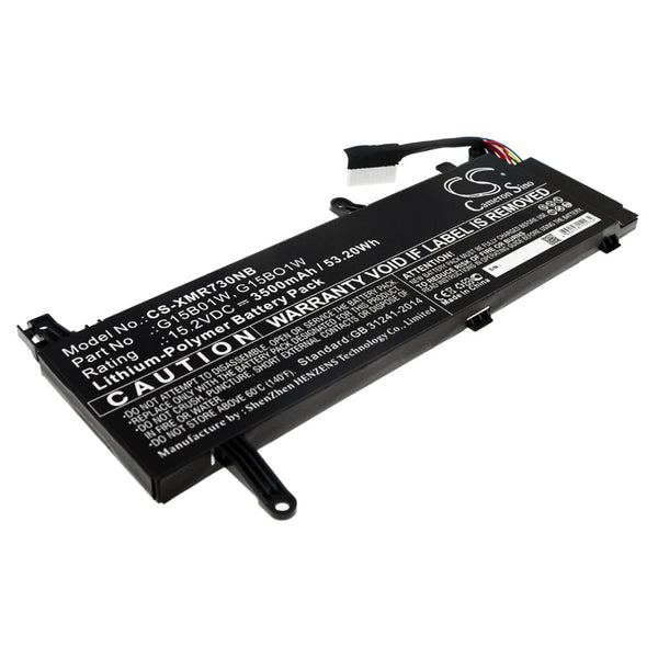 Battery for Xiaomi 171502-AO 171502-AD gaming laptop 8th gen i7Intel G15B01W G15BO1W