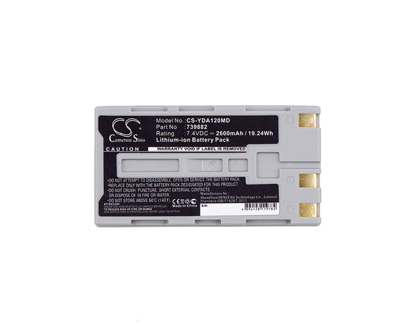 Battery for Yokogawa AQ1205A OTDR Multi Field Teste AQ1205E OTDR Multi Field Teste AQ1205F OTDR Multi Field Teste kargo AQ1200 OTDR AQ1200 OTDR AQ1200A OTDR AQ1200B OTDR AQ1200C OTDR AQ1200E 739882