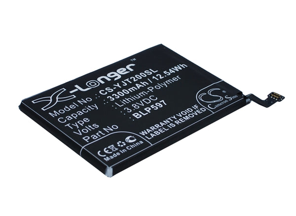 Battery for Oneplus 2 2 Global Dual SIM 2 Global Dual SIM TD-LTE A2001 A2003 A2005 Two BLP597