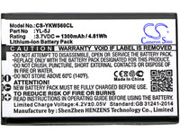 Battery for Yealink One Talk IP DECT W56H W56h/p W56P YL-5J