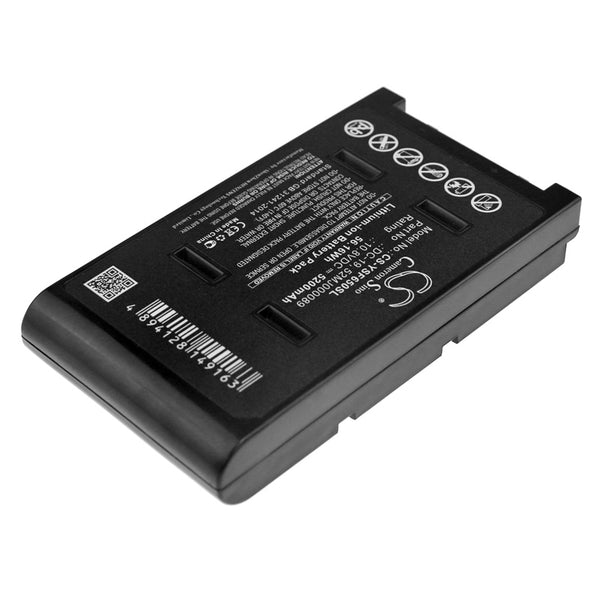 Battery for YUT CTS-1002 CTS-22A SF620 SF650 SF760 Sitesecan 250 52MJ000089 DC-19