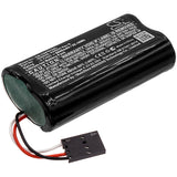 Battery for YSI 626870-1 626870-2 ProDSS ProDSS Multi-Parameter Water Q ProSolo Digital Water Quality 626840 Rev B 626846