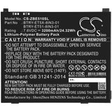Battery for Zebra ET51 ET51 Windows OS ET51AE-W12E ET51AT-W12E ET51CE-G21E-00NA ET56 BTRY-ET51-8IN3-01 BTRY-ET5X-8IN3-01