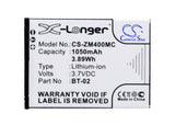Battery for Zoom 247-9036 Q4 Q4 Handy Video Recorder BT-02