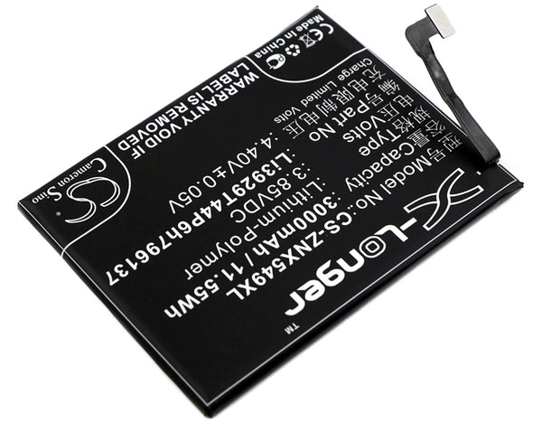 Battery for ZTE Nubia Z11 Mini S NX549J Z11 Mini S Dual SIM Z11 Mini S Dual SIM TD-LTE Li3929T44P6h796137