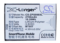 Battery for ZOPO 3X 9530 ZP998 ZP999 BT55T
