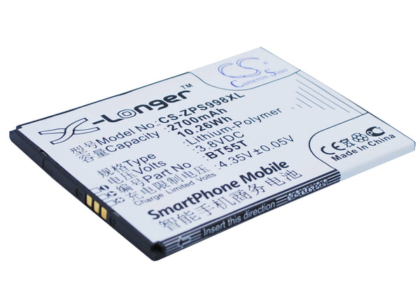 Battery for ZOPO 3X 9530 ZP998 ZP999 BT55T