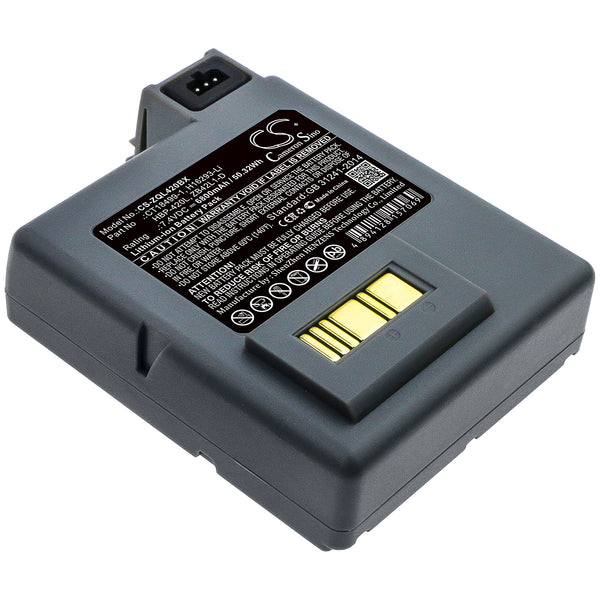 Battery for Zebra P4T RP4 RP4T CT18499-1 H16293-Li HBP-420L ZB42L1-D