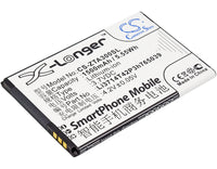 Battery for ZTE AF3 AF5 Blade A3 Blade A5 Blade C341 T220 T221 T230 Li3714T42P3h765039