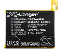 Battery for ZTE Blade A310 Blade A462 365371PLV ICP37/54/72SA