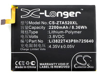 Battery for ZTE BA510 Blade A510 Li3822T43P3h725640 Li3822T43P8h725640