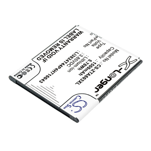 Battery for ZTE 602ZT A521 BA520 BA603 Blade A520 Blade A520C Blade A520C Dual SIM Blade A520C Dual SIM LTE Blade A521 Blade A603 Blade E02 Li3824T44P4H716043