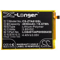 Battery for ZTE A0622 Blade A6 Blade A6 Lite Blade A6 Lite Dual Sim Blade A6 Lite Dual Sim TD-LTE LI3849T44P8H906450