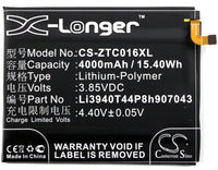 Battery for ZTE Axon 7 Max Axon 7 Max C2017 Axon 7 Max C2017 Dual SIM TD-L Axon Max C2016 Axon Max C2016 Dual SIM Li3940T44P8h907043