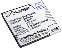 Battery for ZTE Blade D6 Blade D6 Dual SIM D6 Dual SIM TD-LTE LI3822T43P3h716042