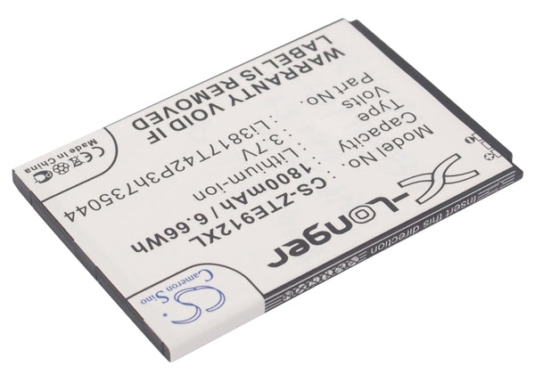 Battery for ZTE Z995 ZTE Avid 4G N9120 Li3817T43P3h735044 Li3818T42P3h735044
