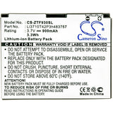 Battery for T-Mobile Aspect Li3710T42P3h483757