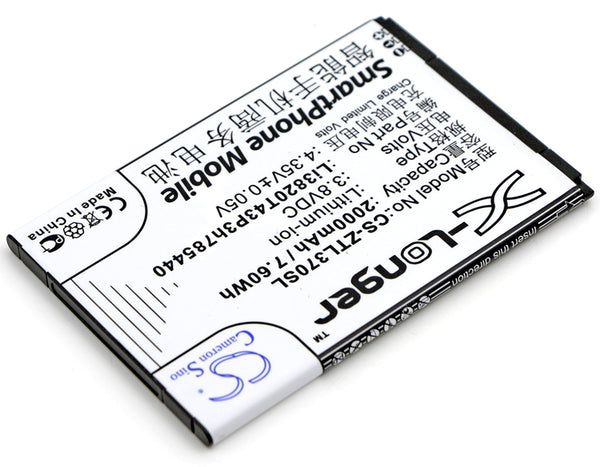 Battery for ZTE Blade L2 Plus Blade L370 Li3820T43P3h785440