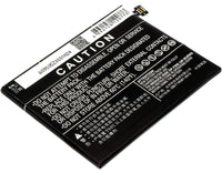 Battery for Nubia NX531 NX531J Z11 Z11 Dual SIM TD-LTE Li3829T44P6h806435