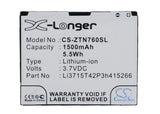 Battery for ZTE Aglaia N850L Fury Blade II Z990G Z665 Z990 Z900 V860 Z665C Blade Li3715T42P3h415266