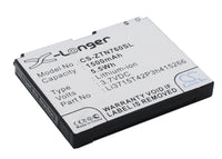 Battery for ZTE Aglaia N850L Fury Blade II Z990G Z665 Z990 Z900 V860 Z665C Blade Li3715T42P3h415266