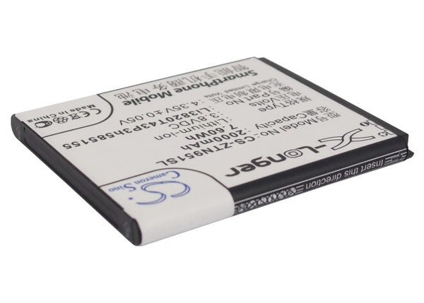 Battery for ZTE Warp 4G Warp LTE N9510 Z759G Z796C Z930 Z930L Z998 Li3820T43P3h585155