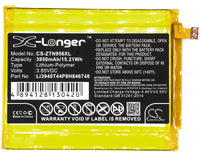 Battery for ZTE Blade Max 3 Blade Max 3 LTE-A Max Blue 4G MAX XL MAX XL TD-LTE N9560 Z986DL Z986U Li3940T44P8H846748