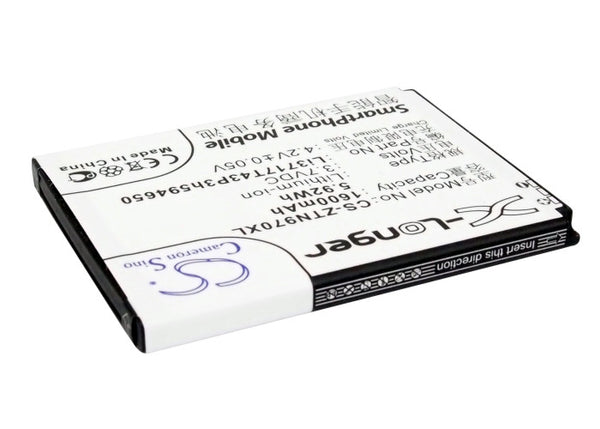 Battery for ZTE V889M Blade 3 Pro V889F Blade 3 V829 N810 V813 V807 U970 N970 U930 Warp Sequent N807 U817 Li3716T42P3h594650 Li3717T43P3h494650 Li3717T43P3h594650