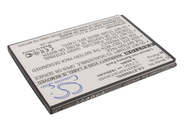 Battery for ZTE N9516 N9132 Midnight Pro Mid Night Pro Imperial 2 Grand X Z777 Li3823T43P3h735350