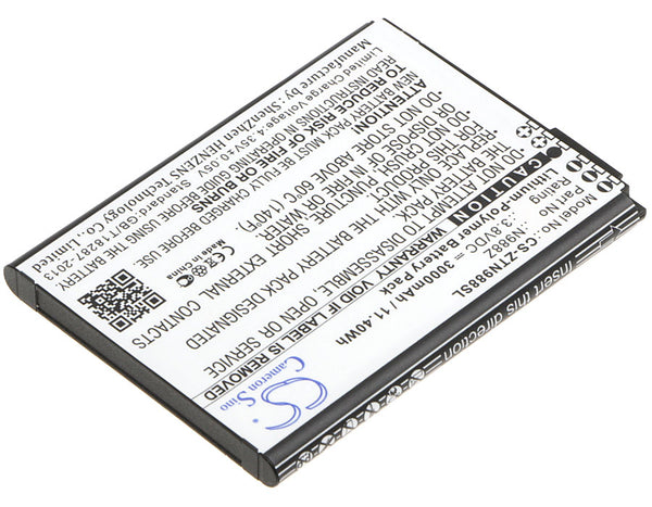 Battery for ZTE N988Z N988Z
