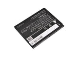 Battery for ZTE Q507T Li3716T42P3h604852