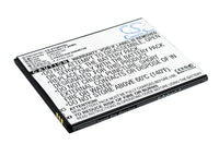 Battery for ZTE Q805T Li3825T43P3H846739