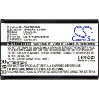 Battery for ZTE R538 Li3717T42P3h583679